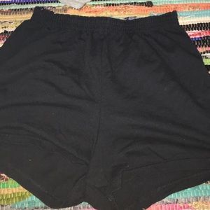 Black soffe shorts